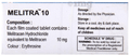 Melitra 10 Tablet thumbnail