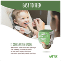 Happa Organic Puree Baby Food for 6 Months+, Stage-2, 110g Each Pack Sweet Potato & Spinach thumbnail