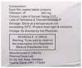 Zenflox 400 Tablet thumbnail