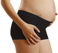 Newmom Seamless Pregnancy Hipster Large Black thumbnail