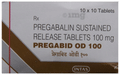 Pregabid OD 100 Tablet SR thumbnail