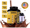 Essenzaa Whey Protein Rich Chocolate with Shaker Free thumbnail