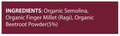 Mimmo Organics Wholesome Pasta (24 Months Plus) Ragi thumbnail