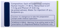 Human Insulatard 40IU/ml Suspension for Injection thumbnail