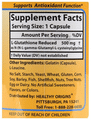 Healthy Origins L-Glutathione (Setria) 500mg Veggie Caps thumbnail