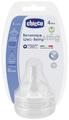 Chicco Wellbeing Silicon Fast Flow 4M+ Teat thumbnail