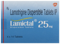 Lamictal 25mg Dispersible Tablet thumbnail
