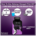 Naturyz Triple Strength Omega 3 Fish Oil Softgel thumbnail