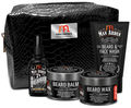 Man Arden The Dapper Dude Combo (Beard Oil Royal Oud 30ml, Beard Wax and Beard Balm 50gm Each and Beard & Face Wash 100ml) with Pouch thumbnail