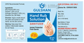 Gulshan Hand Rub Solution Sanitizer (1Ltr Each) with Funnel thumbnail