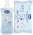 Chicco Compo Pack of Baby Natural Sensation Lotion 500ml and Baby Wipes 72Pcs Without Flip Cover thumbnail