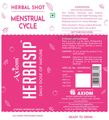 Axiom Herbasip Menstrual Cycle Herbal Shot (50ml Each) thumbnail