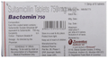 Bactomin 750 Tablet thumbnail
