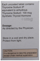Thyrox 100 Tablet thumbnail