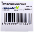 Huminsulin N 100IU/ml Injection thumbnail