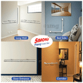 Simon's Flexy 304 Stainless Steel Grab Bar for Bathroom and Toilet Safety with 2 Legs of 4.5 cm 45cm thumbnail