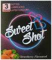 Sweet Shot Dotted Lubricated Latex Condom Strawberry thumbnail