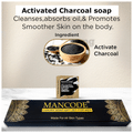 Mancode Luxury Soap Gift Set for Men Charcoal thumbnail