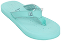 Yoho Lifestyle Ortho Soft comfortable and stylish flip flop Slipper for women ArchFlex Size 7 Aqua Blue thumbnail