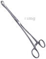 Bos Medicare Surgical Sponge Holding Forceps Stainless Steel 6 Inch thumbnail