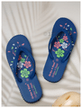 Ortho + Rest Women's Cool Extra Soft and Comfortable Orthopedic Flip Flops for Home Daily Use Blue 6 thumbnail