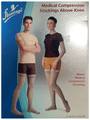 Flamingo Medical Compression Stockings Above Knee Medium thumbnail