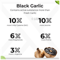 DailyX Black Garlic 500mg Veg Capsule (60 Each) thumbnail