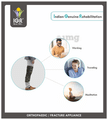 IGR Knee Brace Long Grey XXL thumbnail