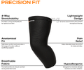Impetus Knee Support Flex Black XXL thumbnail