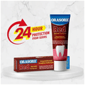 Orasore Red Toothpaste (100gm) with Bamboo Toothbrush Free Inside thumbnail