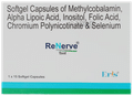 Renerve Softgel Capsule with Methylcobalamin, ALA, Chromium, Folic Acid & Selenium thumbnail