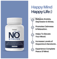 Cureayu No Stress Ayurvedic Capsule | For Improved Mental Health | Natural Stress Reliever | Calms Mind | Improves Anxiety & Depression | Potent Mood Enhancer | 100 % Herbal thumbnail