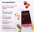 HK Vitals Hair Strength Gummies | Flavour Strawberry thumbnail