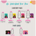 PINQ Polka Sanitary Pads (10 Each) XL thumbnail