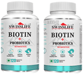 SWISSLIFE FOREVER Biotin + Probiotics Vegetarian Tablet (120 Each) thumbnail