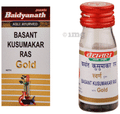 Baidyanath (Jhansi) Basant Kusumakar Ras with Gold Tablets (5 Each) thumbnail