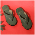 Doctor Extra Soft Orthopaedic Diabetic Pregnancy Comfort Flat Flipflops Slippers For Women 4UK Olive thumbnail