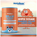 HolyBear BRAINBUDDY Sharp Brain Gummies For Kids With Brahmi Extract & DHA Flavour Mixed Fruit thumbnail