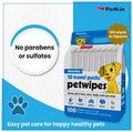 Petkin Travel Pack Pet Wipes 15cm x 18 cm thumbnail