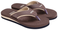 Doctor Extra Soft Orthopaedic Diabetic Pregnancy Comfort Flat Flipflops Slippers For Women 4UK Brown Khaki thumbnail