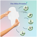 Bliss Combo Pack of Natural Plant Based Sanitary Pads L, XL, XXL & XXXL (6 Each) thumbnail