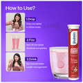 Blubein Apple Cider Vinegar Effervescent Tablets with Pomegranate Extract (15 Each) Sugar Free thumbnail