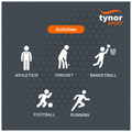 Tynor Knee Support Pro (Neo) Black Medium thumbnail