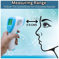 Bos Medicare Surgical Infrared Thermometer with IR Sensor and Color Changing Display thumbnail