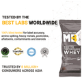 Muscleblaze Biozyme Performance Whey Protein Sachets (36gm Each) Rich Chocolate thumbnail