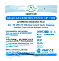 Agarwals Gauze and Cotton Tissue B.P 1988 (Combine Dressing Pad) 10cm x 10cm thumbnail