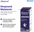 West-Coast Sleepneed Melatonin Syrup | Formulated to Promote Peaceful Sleep | Stay Asleep Longer, Easy to Take, Faster Absorption Syrup thumbnail