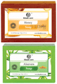 Khadi Care Combo Pack of Herbal Aloevera Soap & Honey Soap (125gm Each) thumbnail