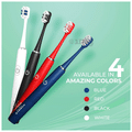 Hammer Flow 2.0 Upto 5X Better Plaque Removal 1 Handle & 2 Brushheads Toothbrush Blue thumbnail