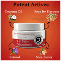 Dermistry Lip Balm for Plumping Nourishing Lightening Balm Strawberry thumbnail
